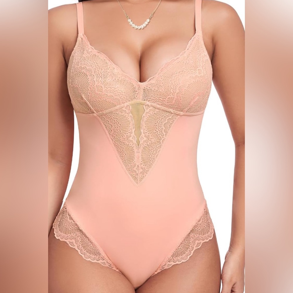 Womens Lace Shapewear Bodysuit